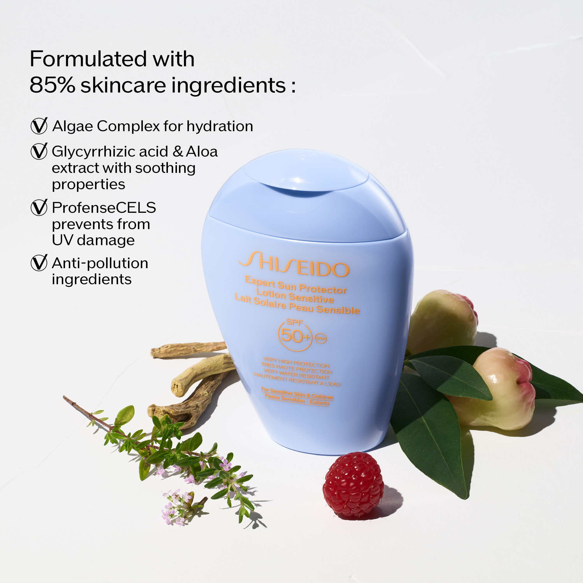 Expert Sun Protector Lotion Sensitive SPF50+, 